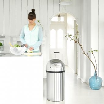 Мусорный бак с нажимной крышкой 60 л, Brabantia 484520