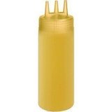 Емкость для соусов с тремя носиками 690мл D=7см желтый ProHotel, 4141471