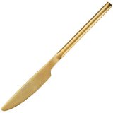 Нож столовый «Саппоро бэйсик» золотой KunstWerk L=22 см, 3112878