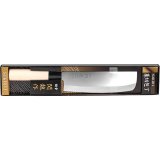 Нож кухонный «Накири» двусторонняя заточка L=29.5/16.5 см Sekiryu, 4072467