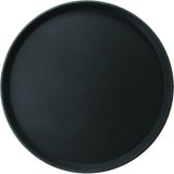 Поднос круглый прорезиненный d 40.6 см черный, ProHotel bar 4080620