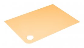 Доска разделочная гибкая 247х175х2 мм (бледно-желтый) ULMI plastic