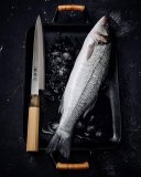 Кухонный нож для рыбы и мяса Fuji Cutlery Ryutoku рукоять магнолия FC-575