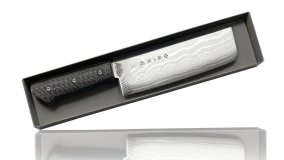 Овощной кухонный нож Tojiro рукоять микарта F-1350