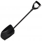 Лопата автомобильная ULMI plastic "Saturn" (19 х 6.5 х 85.5 см) черная