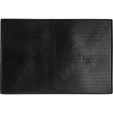 Коврик барный 45x30x1 см черный резиновый TouchLife, 212650