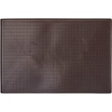 Коврик барный 45x30x1 см коричневый резиновый TouchLife, 212932