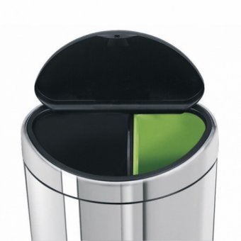 Мусорный бак Brabantia TOUCH BIN двухсекционный (10/23л) 378720