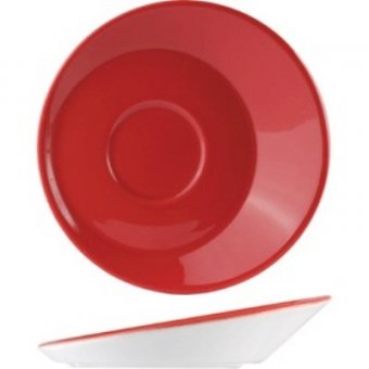 Блюдце 15.10 см RED, STEELITE 3020200