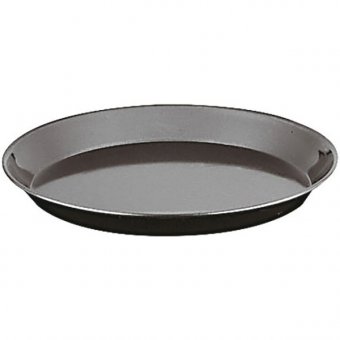 Противень для пиццы d 28 см, h 2.5 см голубая сталь, Paderno 4020479