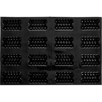 Форма кондитерская Кекс 11x2.5 см 16 штук, MATFER 4142891