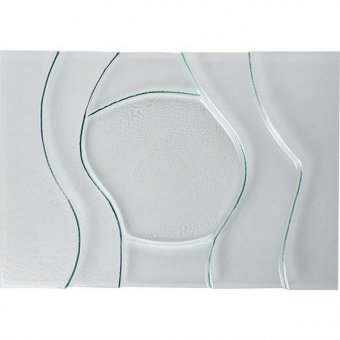 Поднос 50x35 см прозрачный, BDK-GLASS 4080474