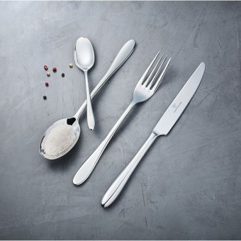 Нож столовый с ручкой моноблок «Лаццо» L=240/120 мм Chef&Sommelier, 3111337