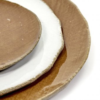 Тарелка бетон D=20 см Serax, 3010642