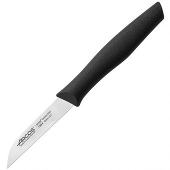 Нож для чистки овощей и фруктов «Нова» лезвие L=8 см черный ARCOS, 188400