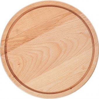 Доска разделочная бук D=25 см PPwood, 4090394