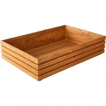 Ящик для подачи дуб 35х25 см PPwood, 4090940