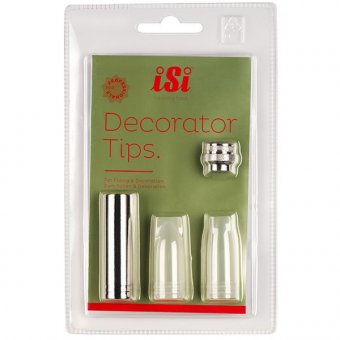 Набор декоративных насадок к сифону для сливок, ISI 2140534