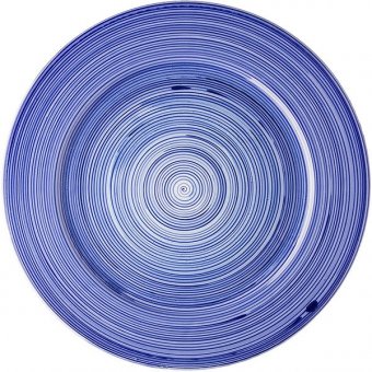 Тарелка фарфоровая «Индиго» D=28 см, Lilien Austria 3013293