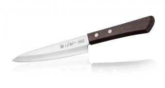 Универсальный кухонный нож Kanetsugu рукоять дерево 2002