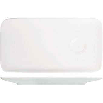 Блюдце прямоугольное 28х14.5 см, MATFER 3022174