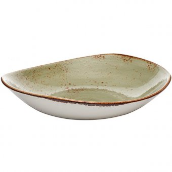 Тарелка глубокая Craft Green L=25.5 см, b=23.5 см, Steelite 3011187