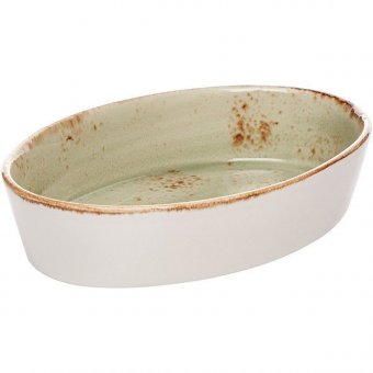 Форма для запекания овальное Craft Green 21.5х14 см, Steelite 3050457
