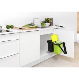 Ведро для мусора двухсекционное Brabantia (2х10л) встраиваемое 482205