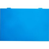 Доска разделочная с упором 60х40х2 см синяя, Paderno 4090287