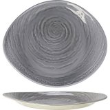 Тарелка «Скейп грей» фарфор D=25 см серый Steelite, 3012277