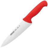 Нож поварской «2900» L=33.3/20 см красный ARCOS, 292122