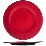 Тарелка фарфоровая «Млечный путь красный» D=20 см, Борисовская Керамика 3013095