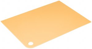 Доска разделочная гибкая 345х245х2 мм (бледно-желтый) ULMI plastic
