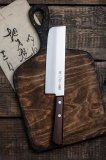 Овощной кухонный нож Kanetsugu рукоять дерево 2007