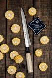 Кухонный нож для рыбы и мяса Tojiro рукоять дерево F-1056