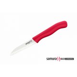Нож овощной L 16.5 см ECO CERAMIC, SAMURA SC-0011RED